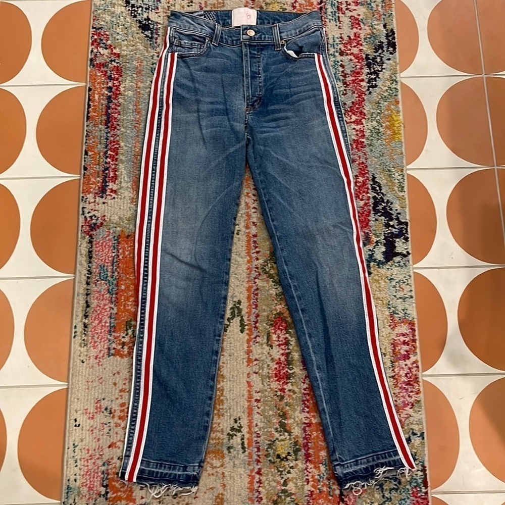 Revice Denim Revice Ruby Tuesday Red Side Stripe Jeans
